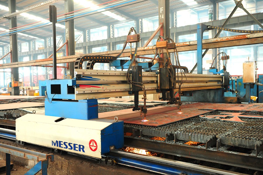 German Messer CNC plasma cutting machine